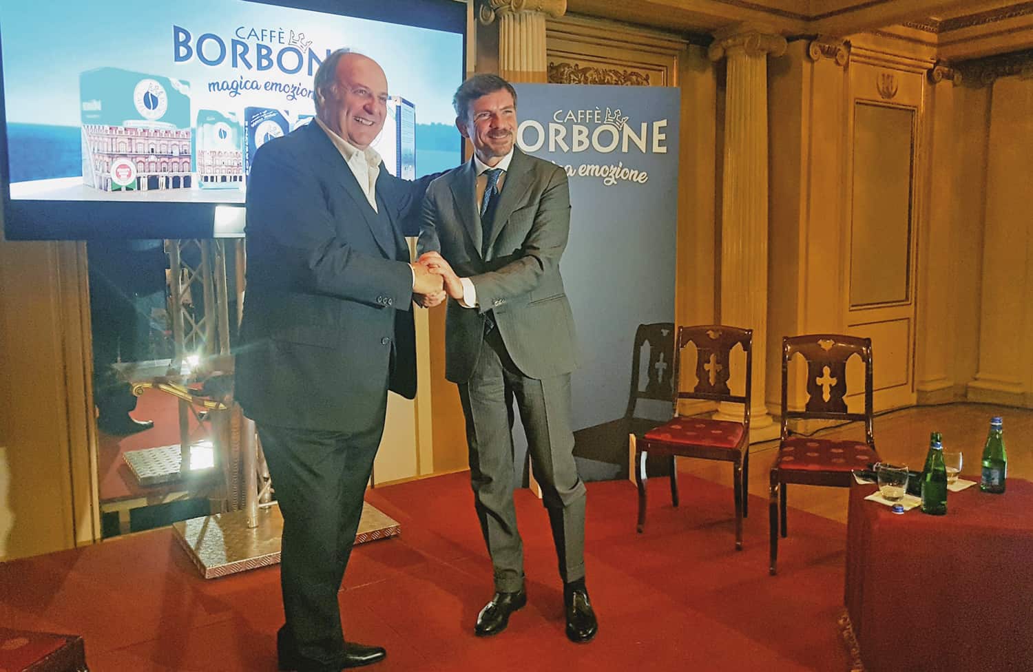 Caffè Borbone e Gerry Scotti: una magica emozione