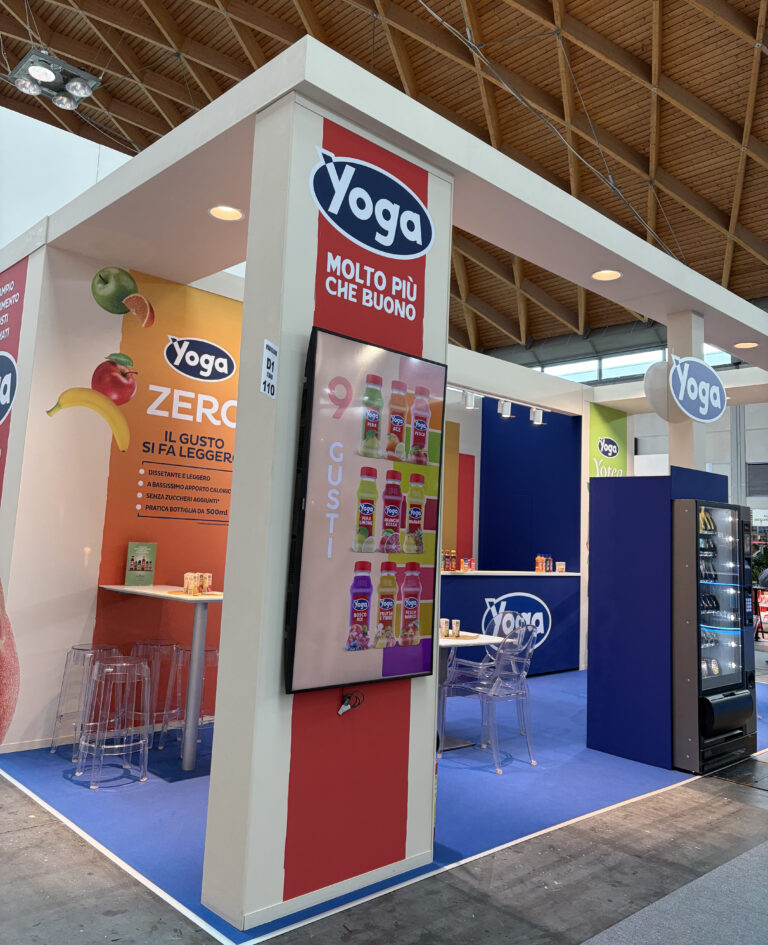 Lo stand di Yoga a Venditalia 2026 (1)